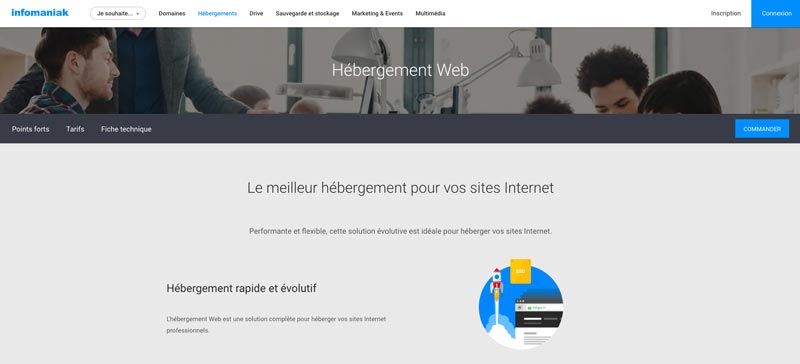 Infomaniak Hébergement Mutualisé