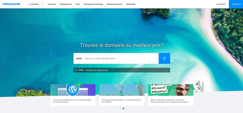 Hébergement web Infomaniak