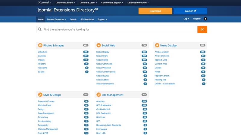 Joomla Extension Directory