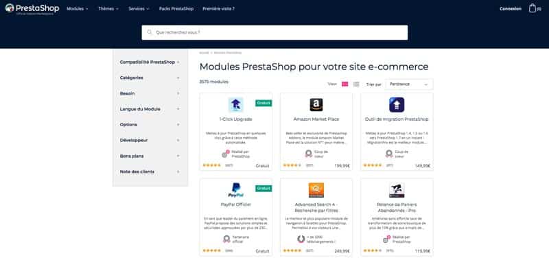 Prestashop Module Marketplace