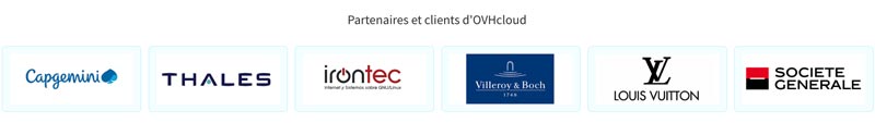 OVH Partenaires et Clients